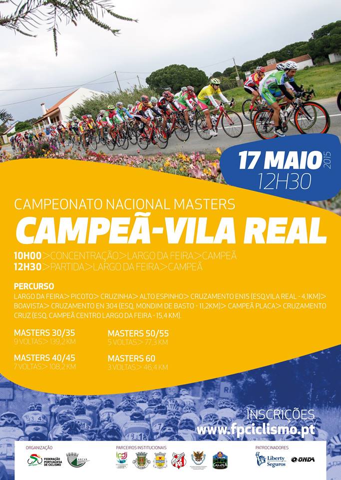 CAMPEONATO NACIONAL MASTER DE FUNDO REALIZA-SE NA CAMPEÃ