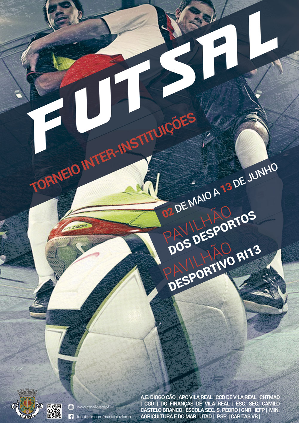 XIV TORNEIO INTER - INSTITUIÇÕES DE FUTSAL