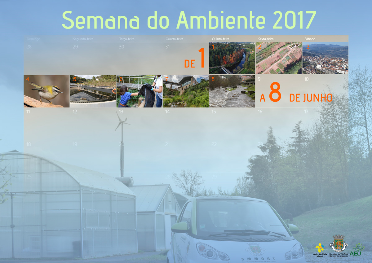 Ambiente em destaque entre 1 e 8 de junho