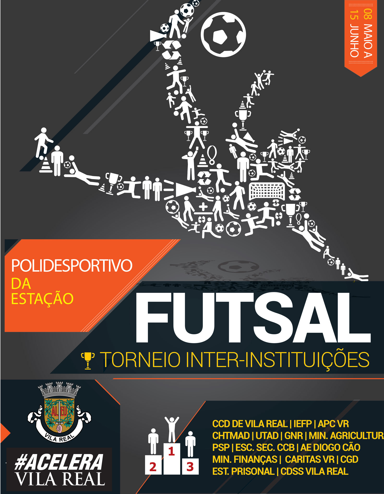 XV EDIÇÃO DO TORNEIO INTER-INSTITUIÇÕES DE FUTSAL