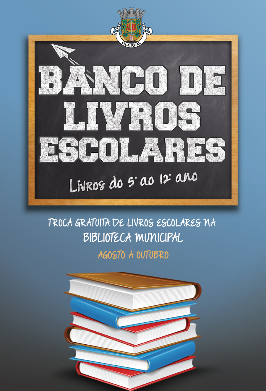 Banco de Livros Escolares – Os nossos livros usados poderão ser bem partilhados