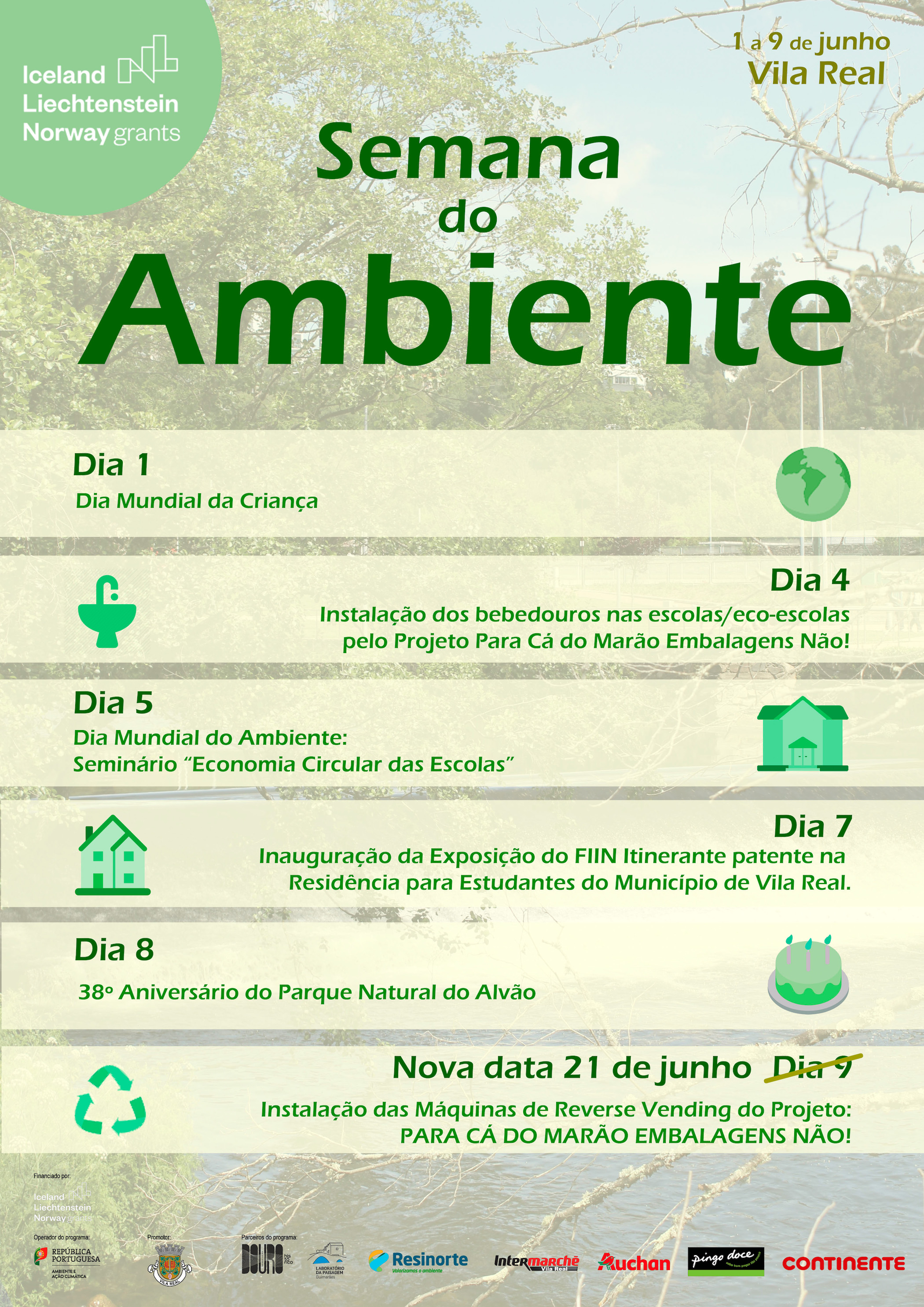 MUNICÍPIO DE VILA REAL CELEBRA SEMANA DO AMBIENTE