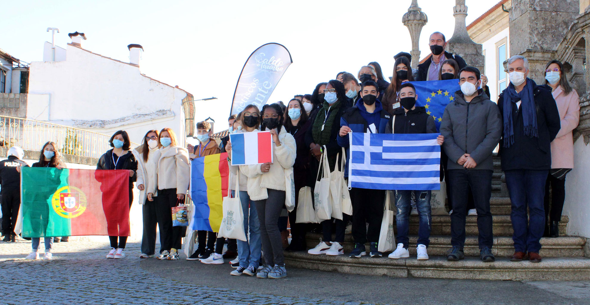 PROFESSORES E ALUNOS ERASMUS+ VISITAM VILA REAL