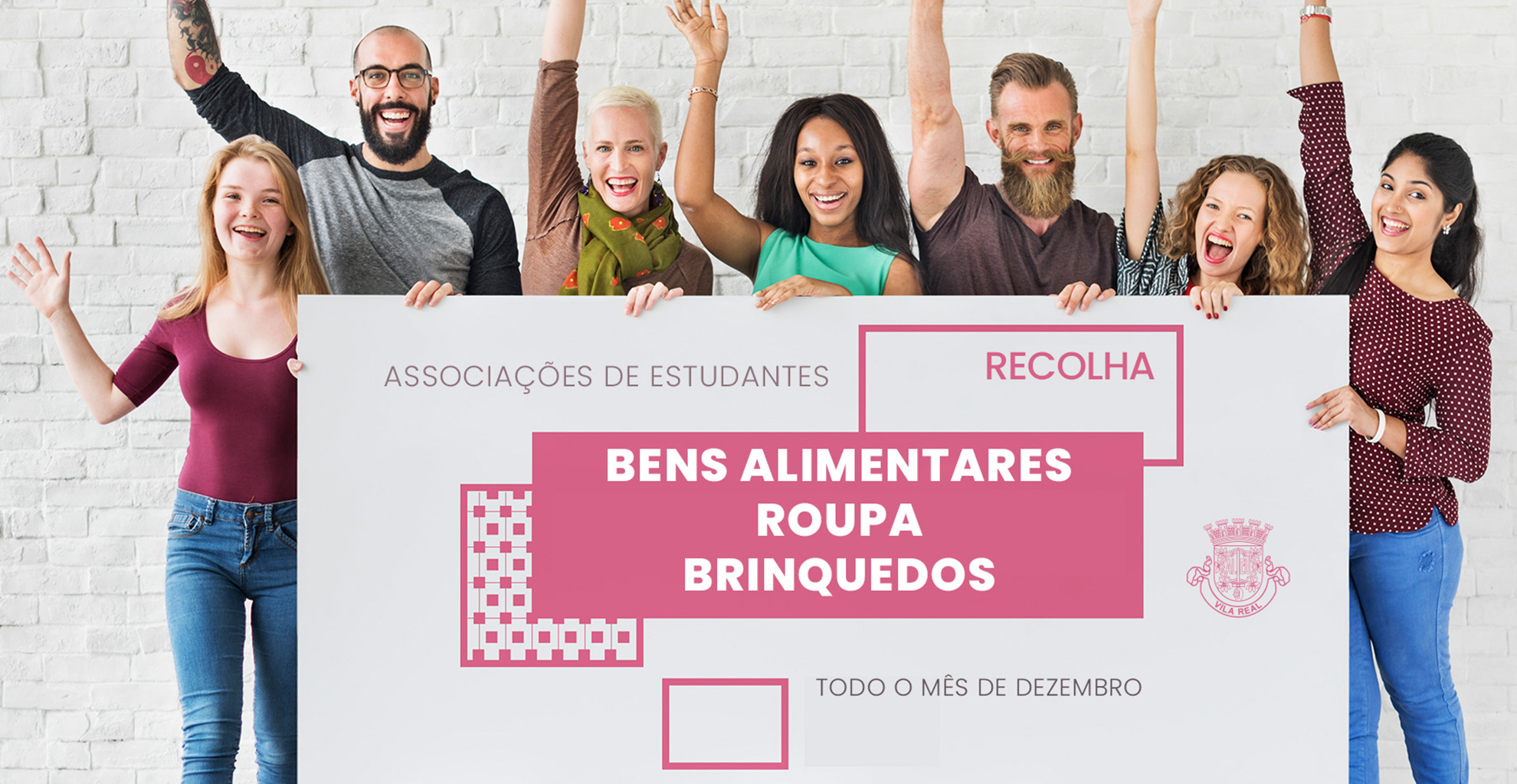 MUNICÍPIO E ASSOCIAÇÕES DE ESTUDANTES PROMOVEM CAMPANHA SOLIDÁRIA