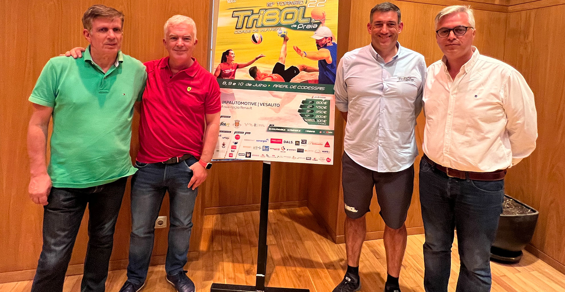 13º TORNEIO TRIBOL DE PRAIA CIDADE DE VILA REAL| COMPLEXO DE CODESSAIS