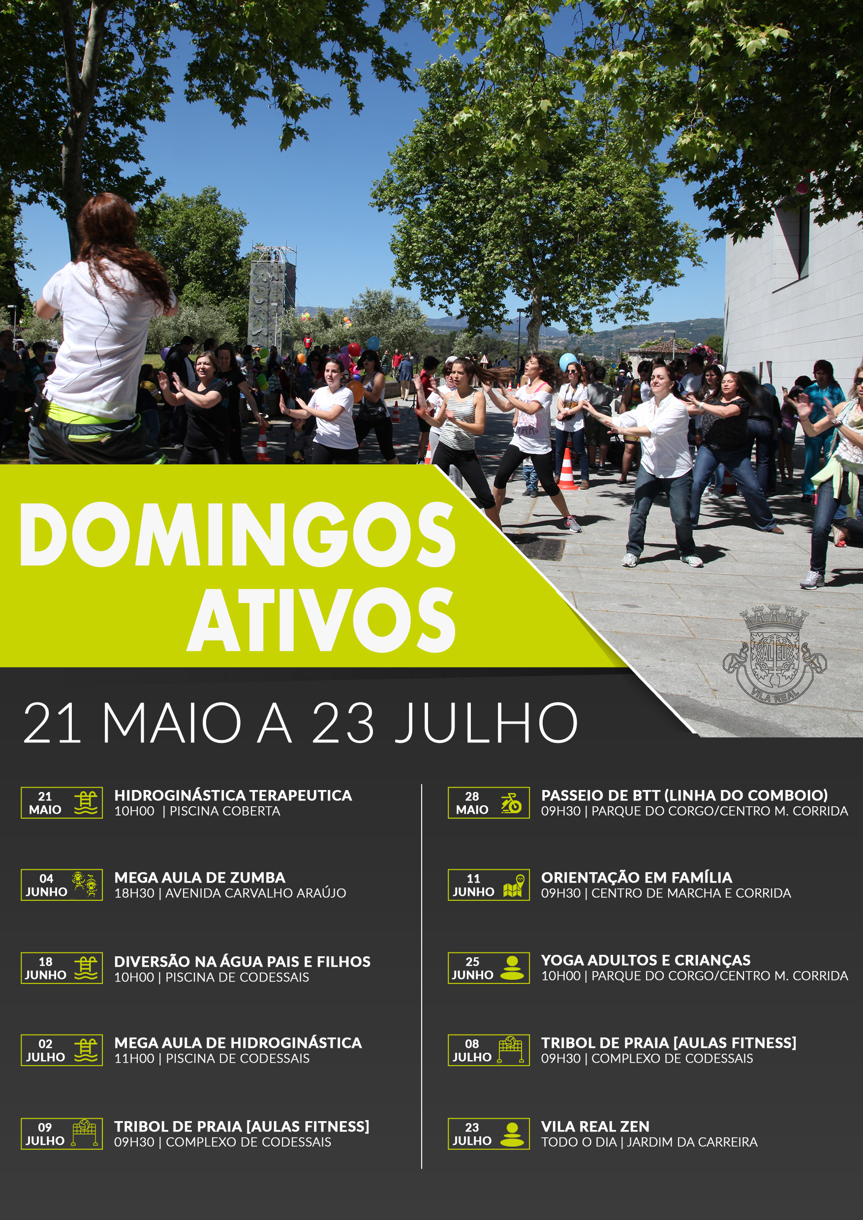 MUNICÍPIO DE VILA REAL PROMOVE “DOMINGOS ATIVOS”