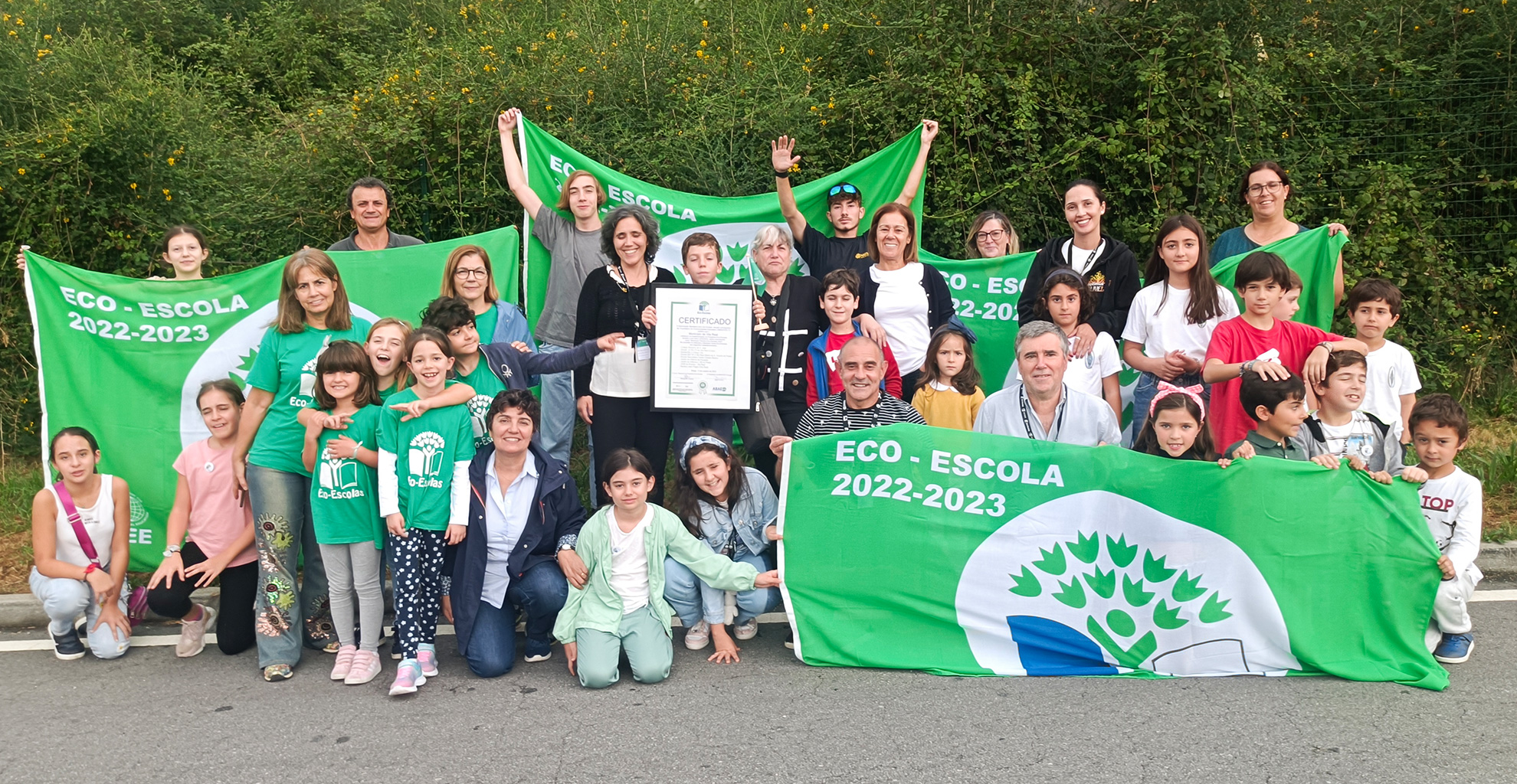 ECO-ESCOLAS | VILA REAL MARCOU PRESENÇA NO DIA DAS BANDEIRAS VERDES