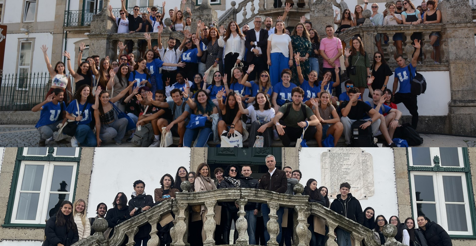 MUNICÍPIO DE VILA REAL DÁ AS BOAS-VINDAS AOS ALUNOS ERASMUS+