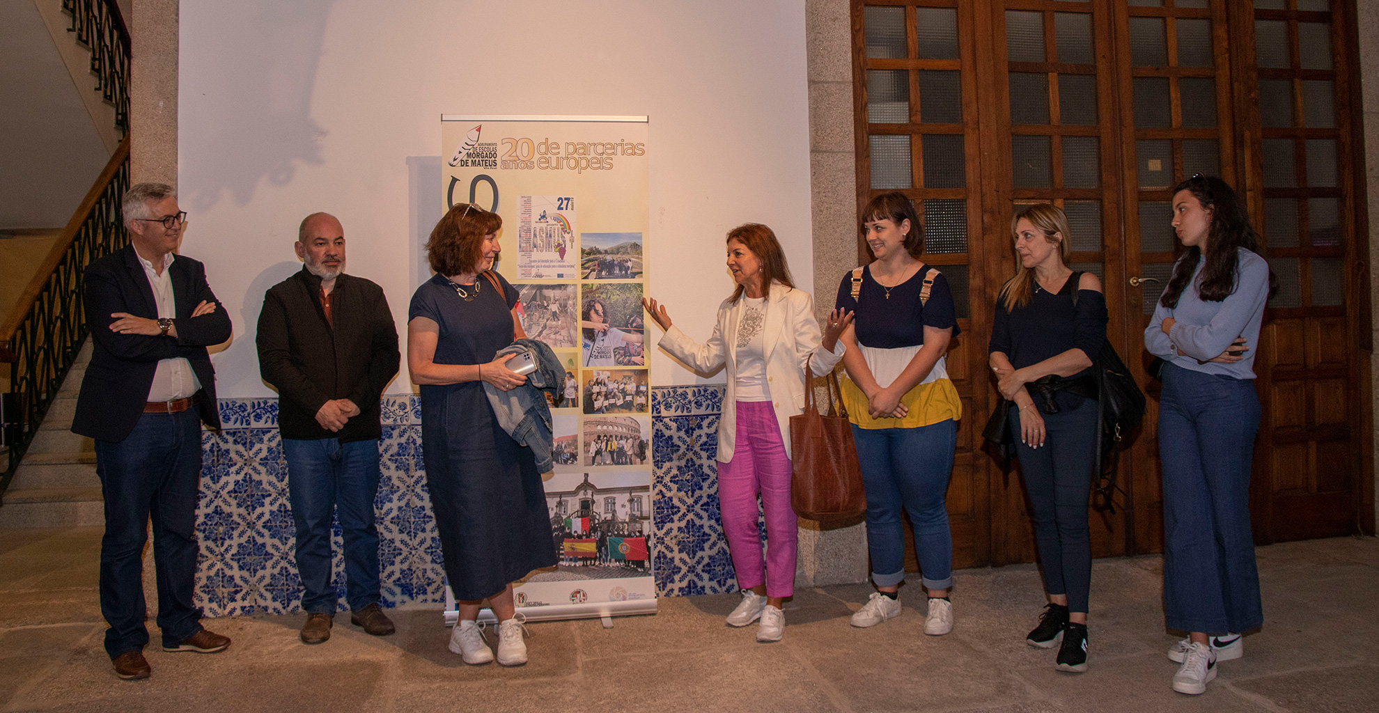 INAUGURAÇÃO DA EXPOSIÇÃO “OS JOVENS ERASMUS+ E A EUROPA”