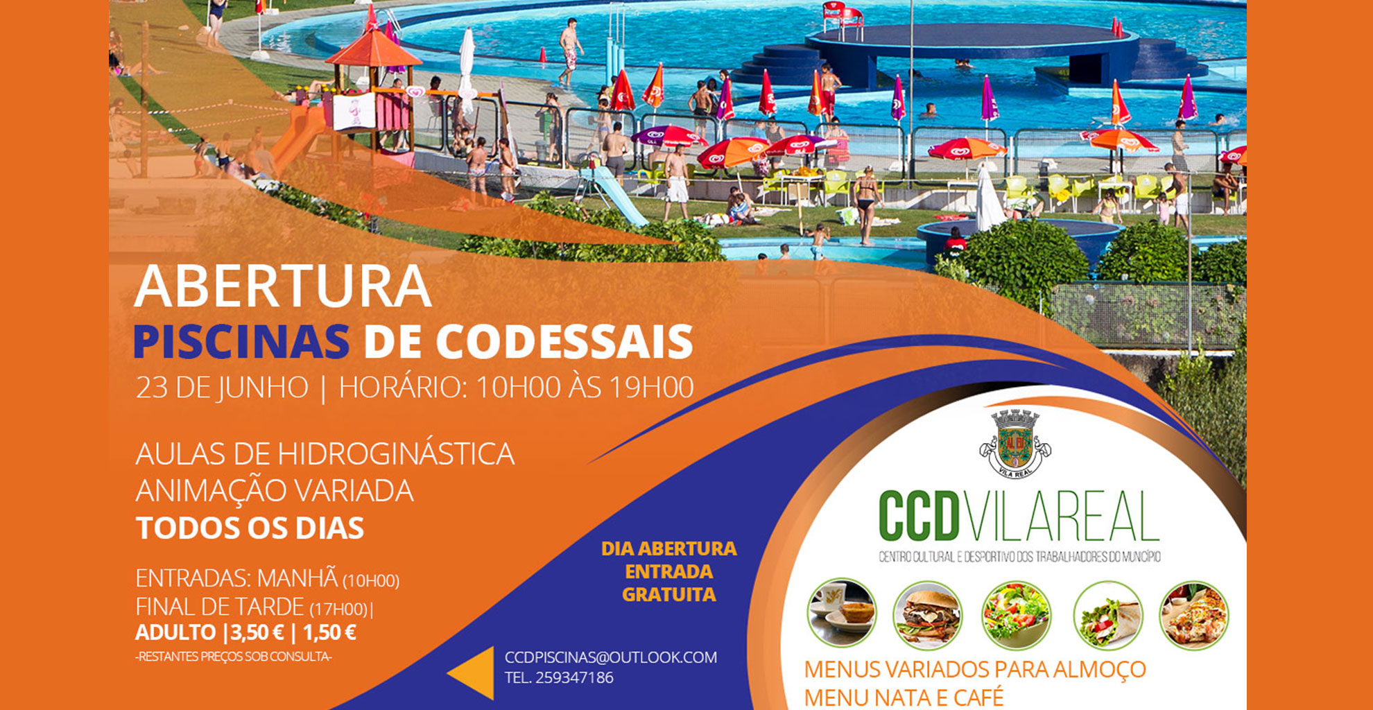 ABERTURA DAS PISCINAS DE CODESSAIS 2023