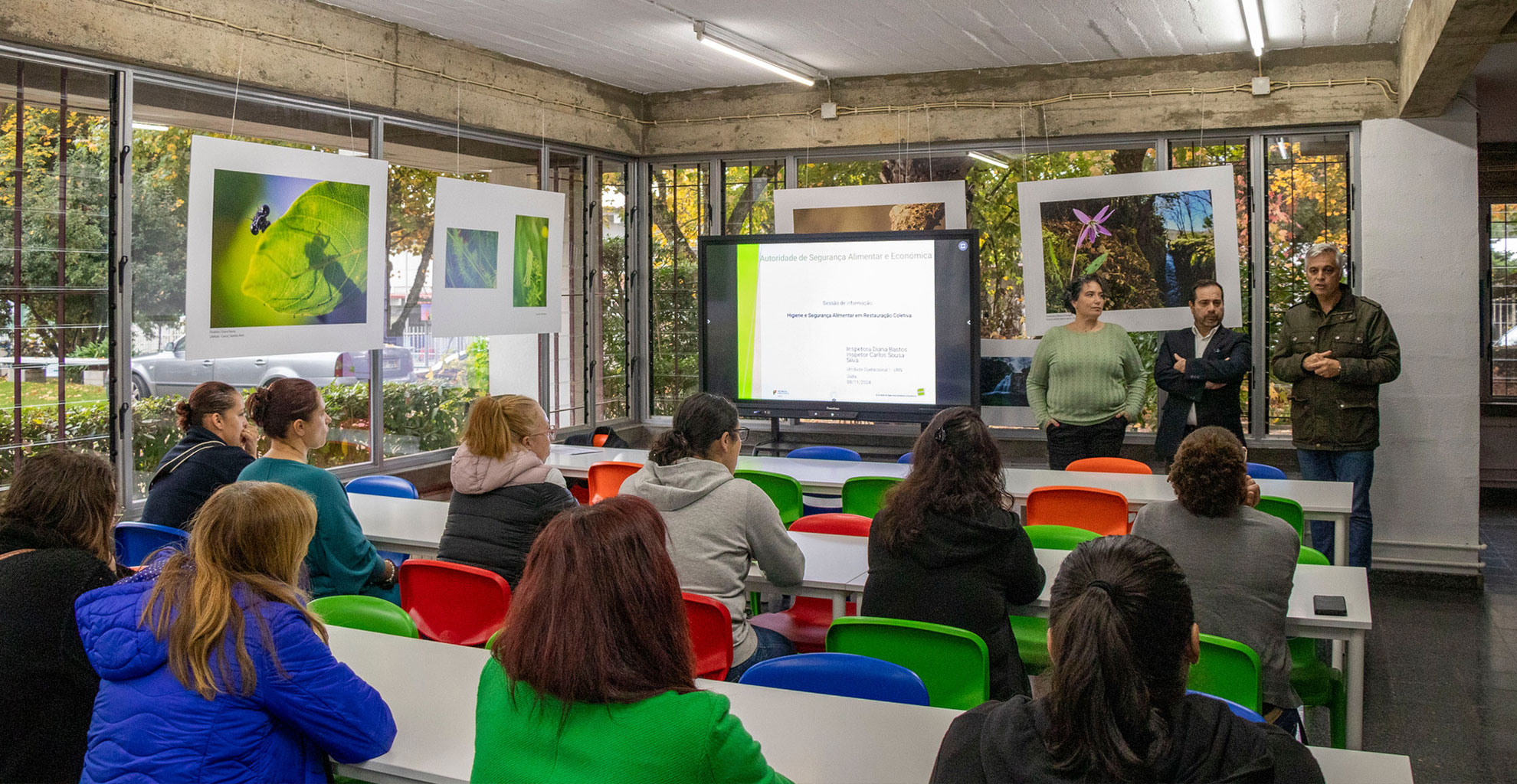 ASAE e Município promovem sessão de informação destinada aos funcionários da empresa fornecedora de refeições escolares