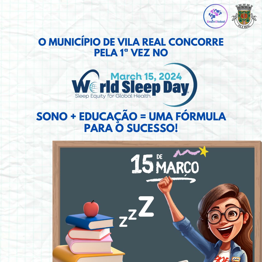 O MUNICÍPIO DE VILA REAL E A STARTUP BRAINGLOBAL UNEM-SE PARA PROMOVER O WORLD SLEEP DAY 2024